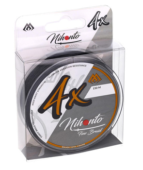 Plecionka Mikado Fine Braid 150m czarna 0,14mm