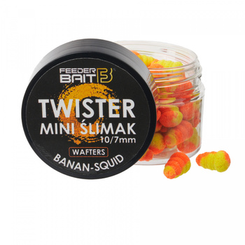 Mini Ślimak Feeder Bait Twister Banan Squid