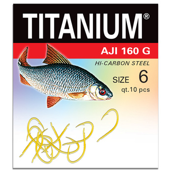 Haczyki Robinson Titanium Aji 160G #6