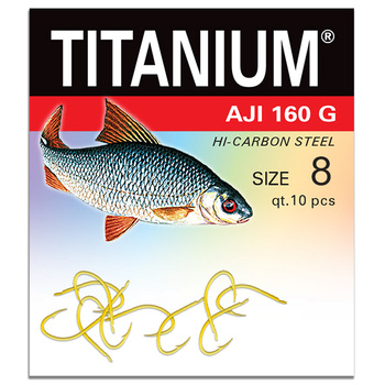 Haczyki Robinson Titanium Aji 160G #8