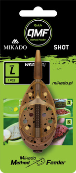 Podajnik Mikado Method Feeder Shot QMF L 20g