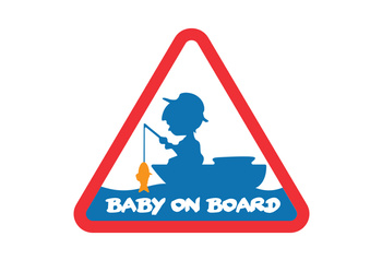 Naklejka BABY ON BOARD