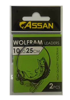 Przypon Assan wolframowy Extra 10kg 25cm 2szt.